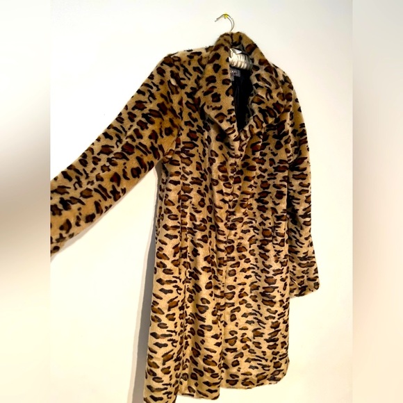 STYLISH CHEETAH FAUX FUR SUPER SOFT SIZE 12 - Picture 5 of 11